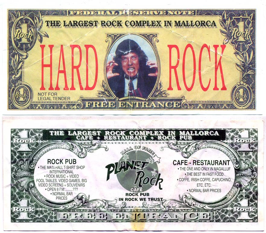 НИДЕРЛАНДЫ 1 РОК ND HARD ROCK,МЫ ВЕРИМ В РОК, ПЛАНЕТА РОКА бумага 7146-61-4-2