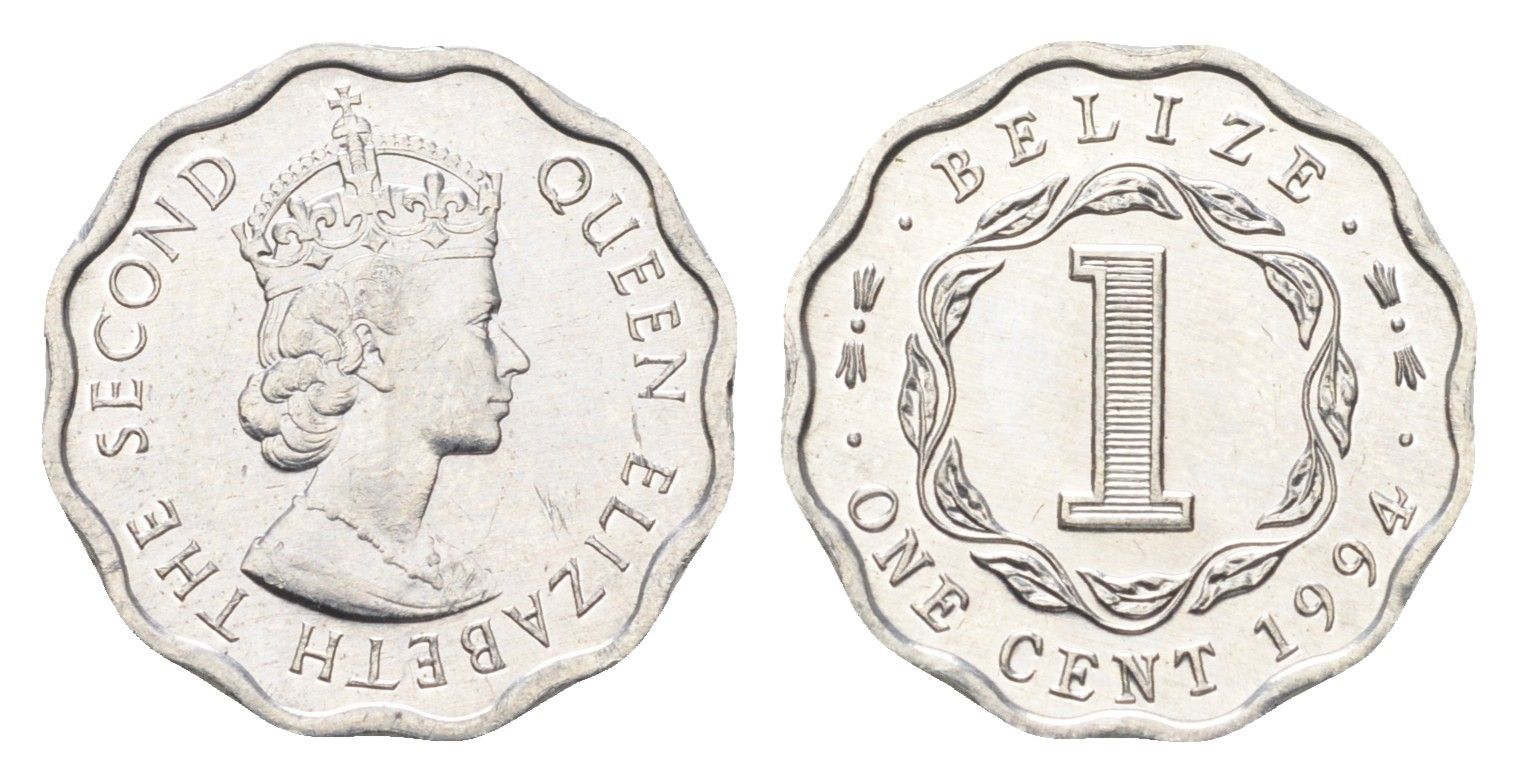 Белиз 1 цент 1994 KM 33a алюминий UNC 4668-733