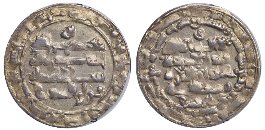 Арабская империя 1 динар 398 (AD 1007) пост-Абасидская династия, Баха аль Даулах абу Наср Феруз ибн Абдул (АН 379-403. AD 989-1012), вес 3,86 г электр, золото 00-821-81