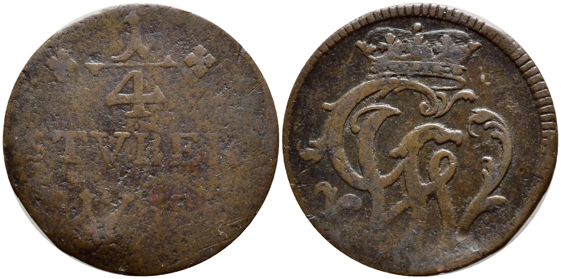 Вид, Рункель 1/4 штюбера 1758 KM 3 медь 4548-742