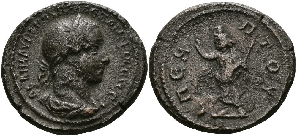 Римская Империя, Провинция Египет тетрадрахма 225 - 226 Александр Север / Серапис, Александрия Good Very fine Kamp/Gansch 62.70 биллон 1073-9-92