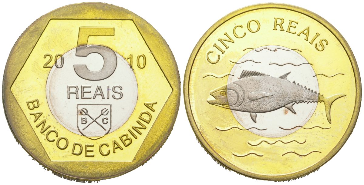 Кабинда, Ангола 5 рейс 2010 рыба X 35 биметалл 1085-8-54