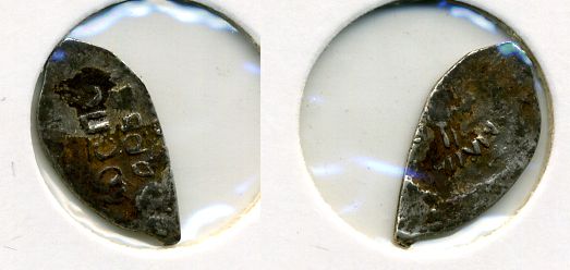 РОССИЯ КОПЕЙКА ИВАН III серебро 507-1321