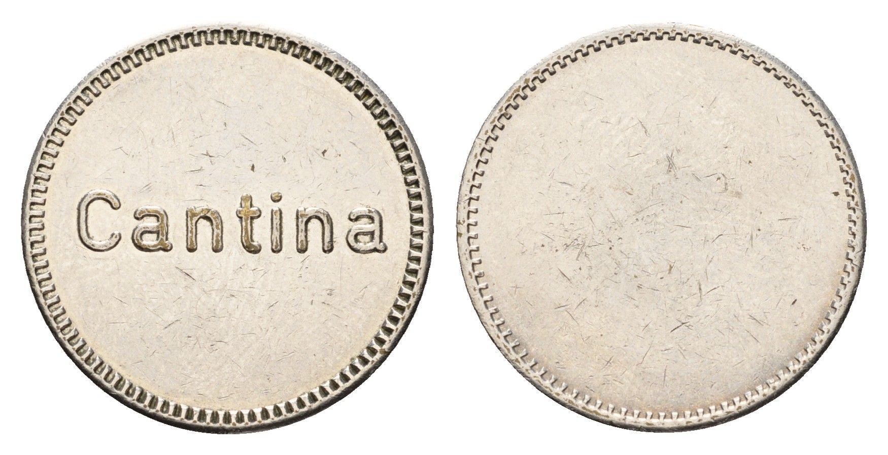 Швецария, Крисье жетон Cantina диаметр 22 мм, вес 3,8 гр никель 4669-242