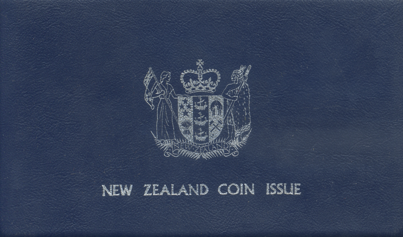 Новая Зеландия официальный набор из 7 монет 1975 включая 1 доллар 1975 герб Новой Зеландии    PROOF  1-6-2-04