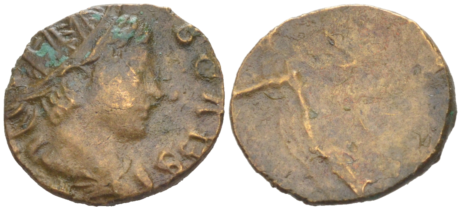 Римская Империя, императоры в Галлии антониниан 273 - 274 Тетрик II, локальная чеканка в Галлии RIC биллон 1073-24-35