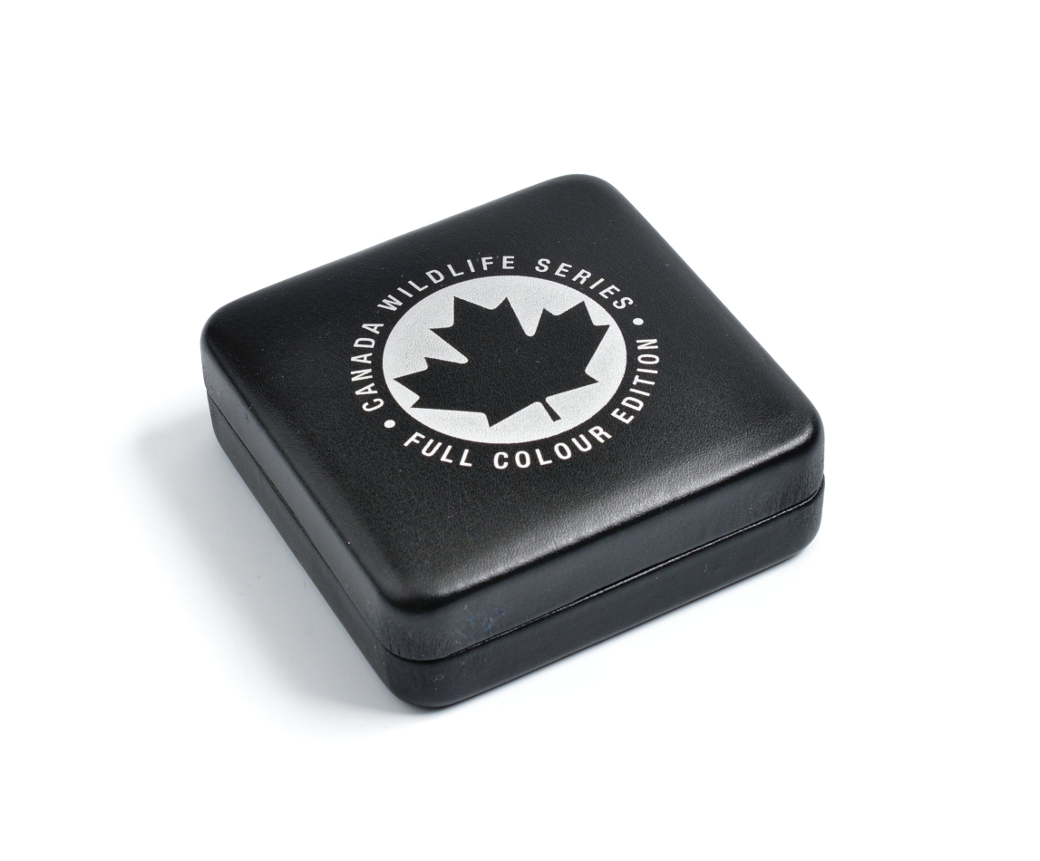 Канада 5 долларов 2011 серия Животный мир Канады, медведь гризли, в оригинальной коробке с сертификатом тираж 5000 экз., цветная эмаль серебро UNC 5-5-1-13