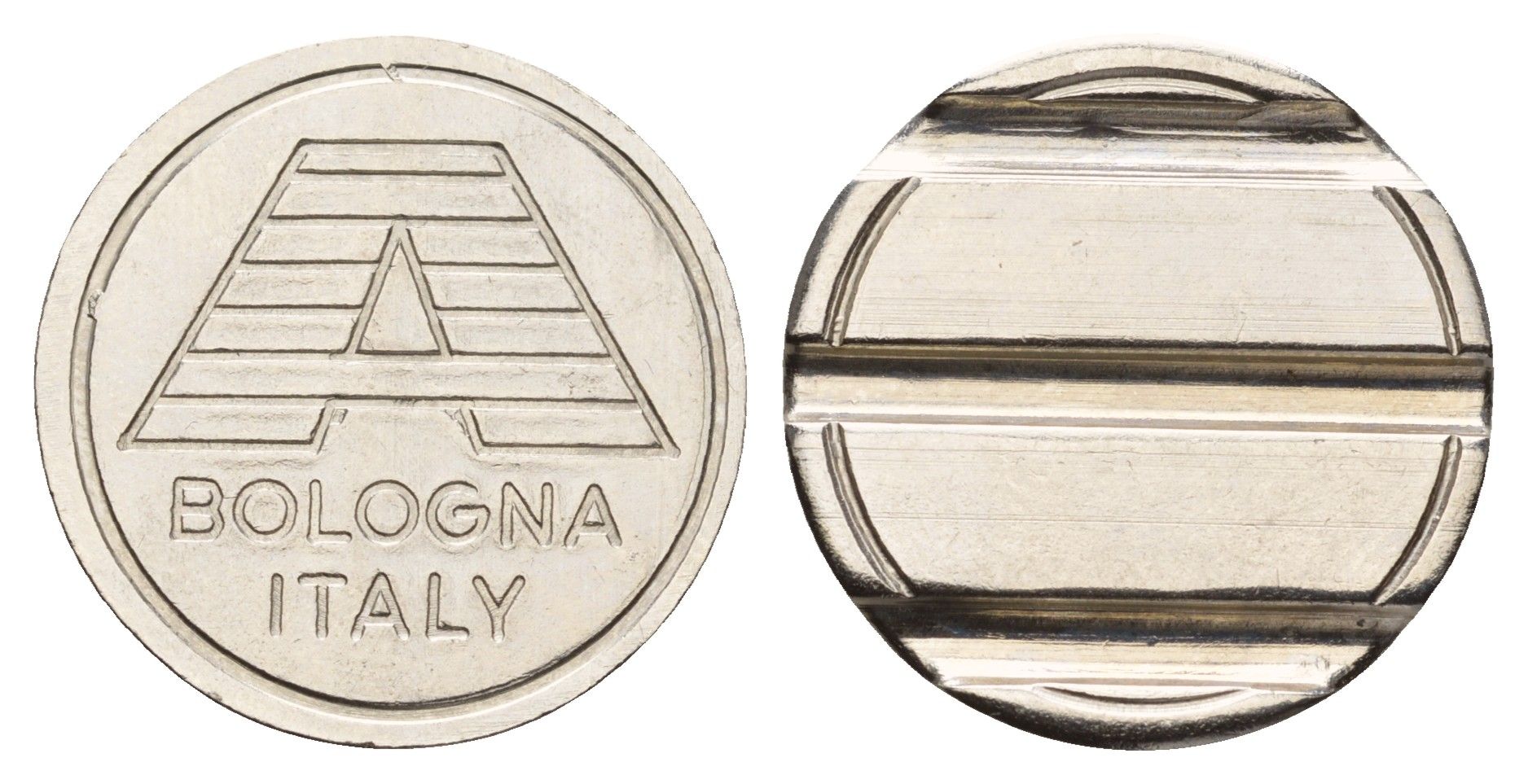 Италия, Болонья жетон диаметр 24 мм, вес 5,4 гр нержавеющая сталь 4670-642
