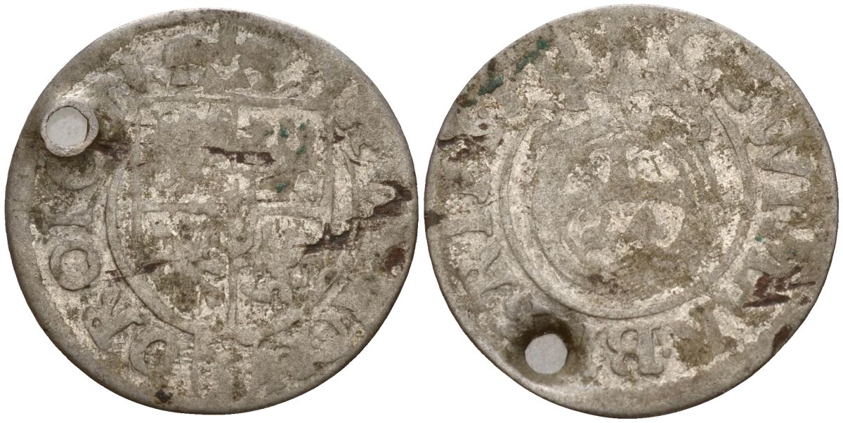 Польша 3 полкера (3 полторака - 1 крейцер) 1623 Сигизмунд III Ваза (1587-1632) Gorecki B.23 серебро 4158-1264