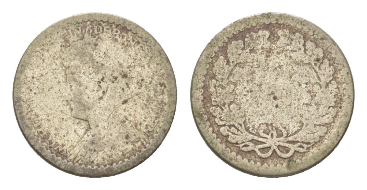 Нидерланды 10 центов 1912 Вильгельмина (1890-1948) KM 145 серебро 4623-722