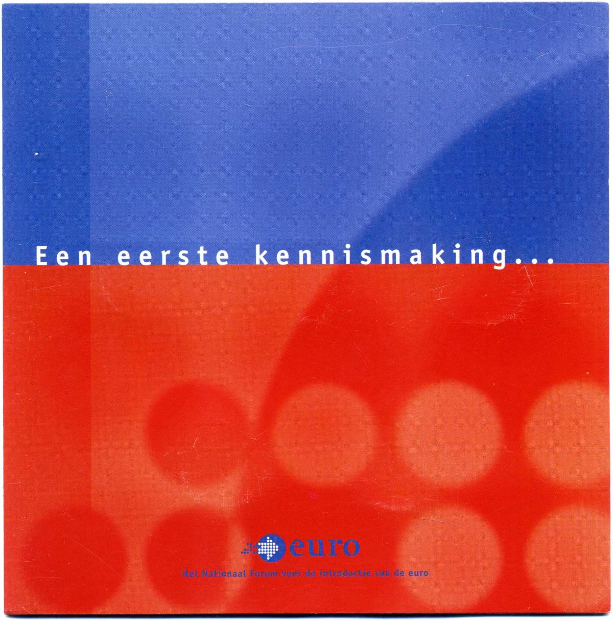 Нидерланды евронабор из 8 монет 1999-2001 официальный выпуск, в картонном буклете, с описанием биметалл UNC 7-3-1-03