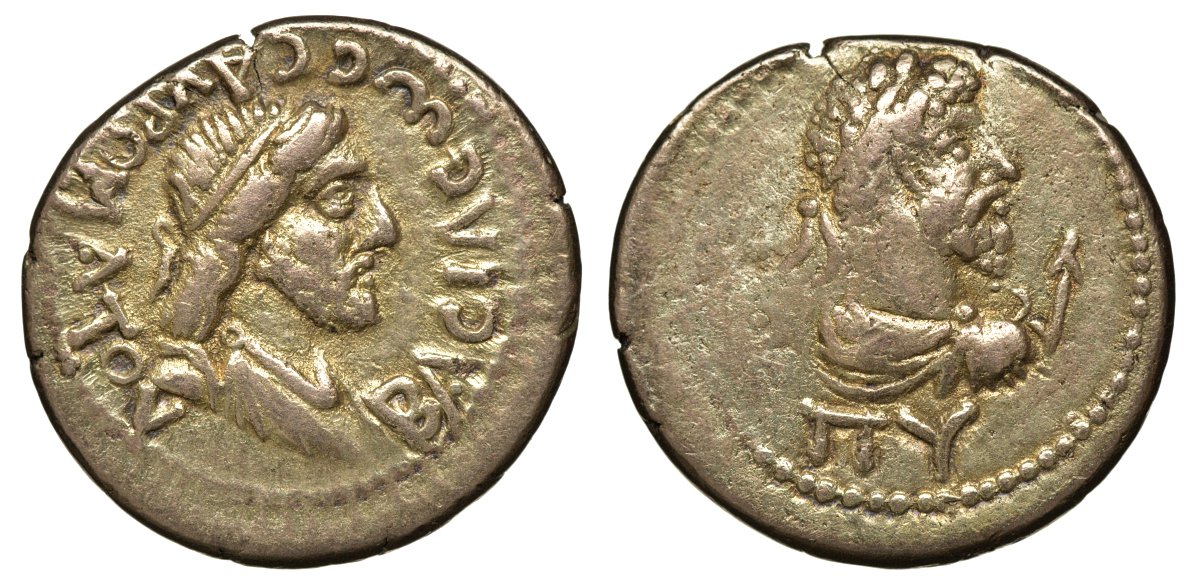 Боспорское Царство статер 183 - 184 Савромат II, ΒΑCΙΛΕωC CΑΥΡΟΜΑΤΟΥ бюст царя Савромата II в диадеме, обращенный вправо / бюст императора Коммода, обращенный вправо (480 год Боспорской эры), good very fine, 7,37 гр Анохин 562 электр 00-000-00