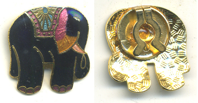 ЗНАЧОК ИНДИЙСКИЙ СЛОН 7503-1-15