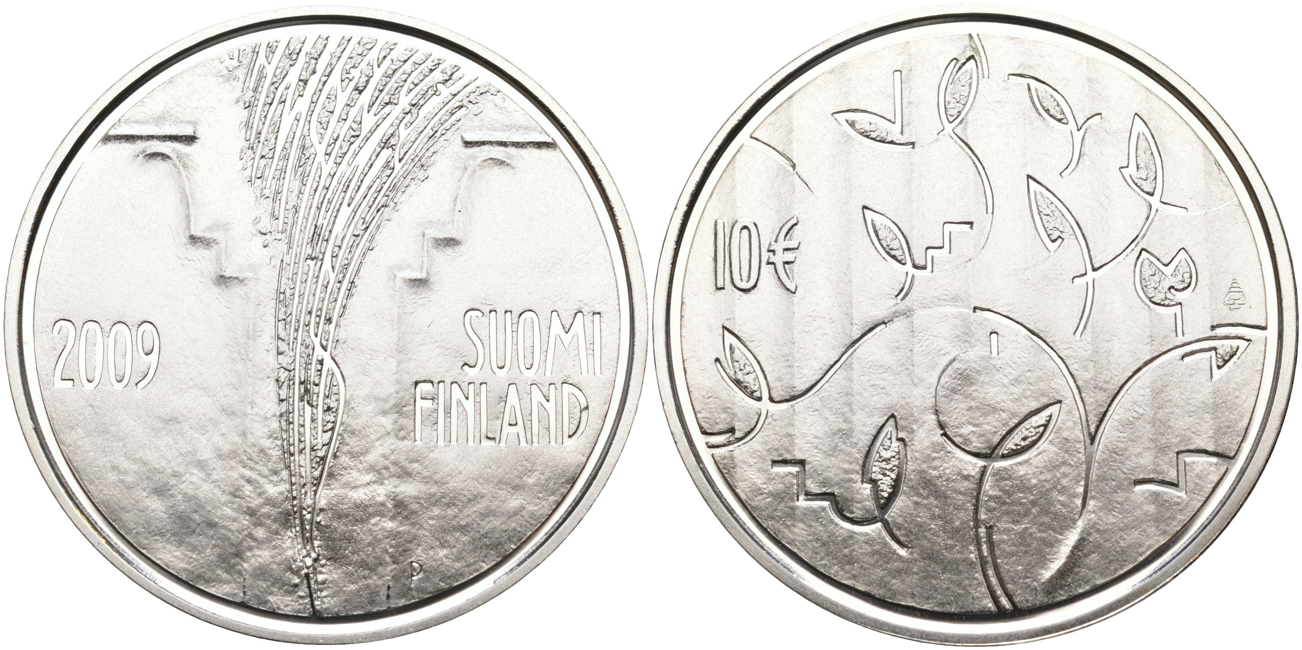 Финляндия 10 евро 2009 200 лет со дня основания сословного собрания. Боргоский сейм KM 173 серебро  PROOF 11-114-43