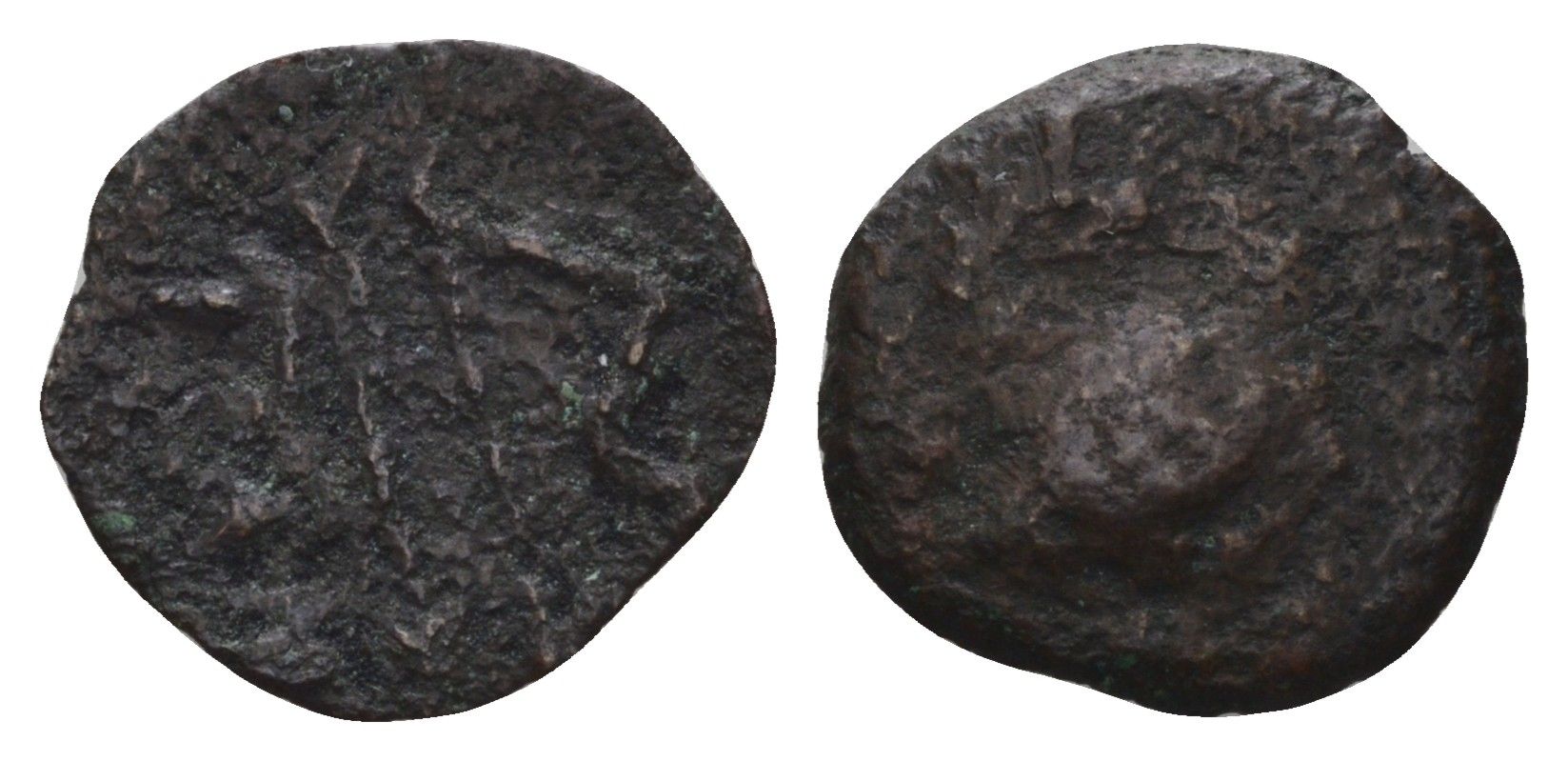 Боспорское Царство тетрахалк 275-245 года до н.э. Пантикапей медь 4669-319