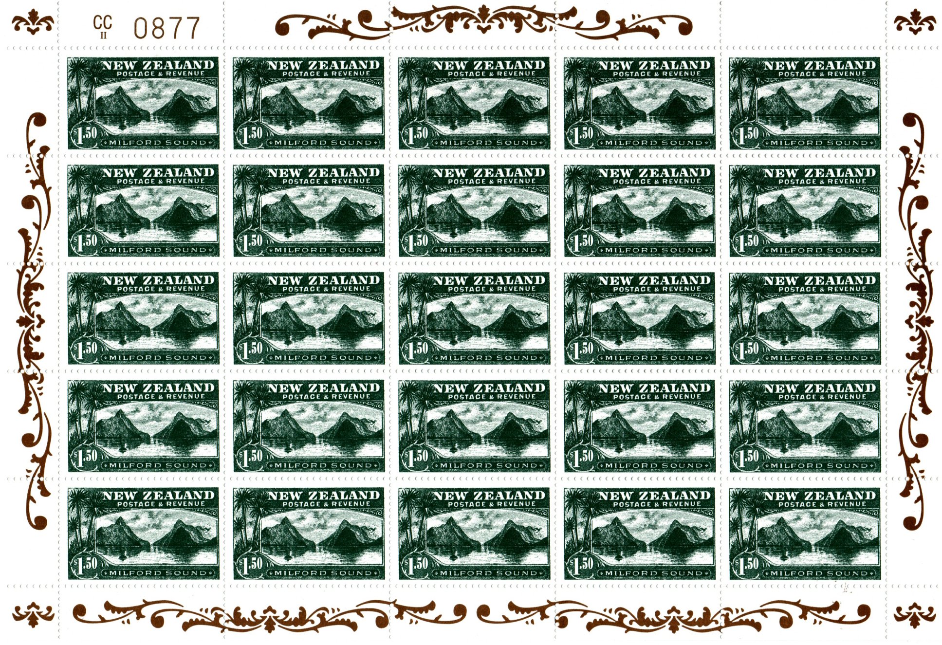 Новая Зеландия набор "коллекция столетия иллюстрированных изображений 1898" год выпуска 1998 альбом ограниченного тиража в футляре, содержащий пронумерованный сувенирный лист x25 каждого номинала