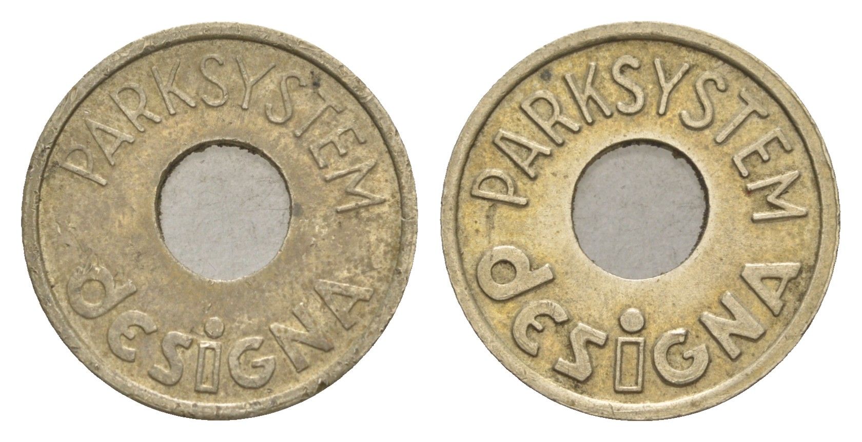 Германия парковочный жетон designa ND медно-никель 4636-969