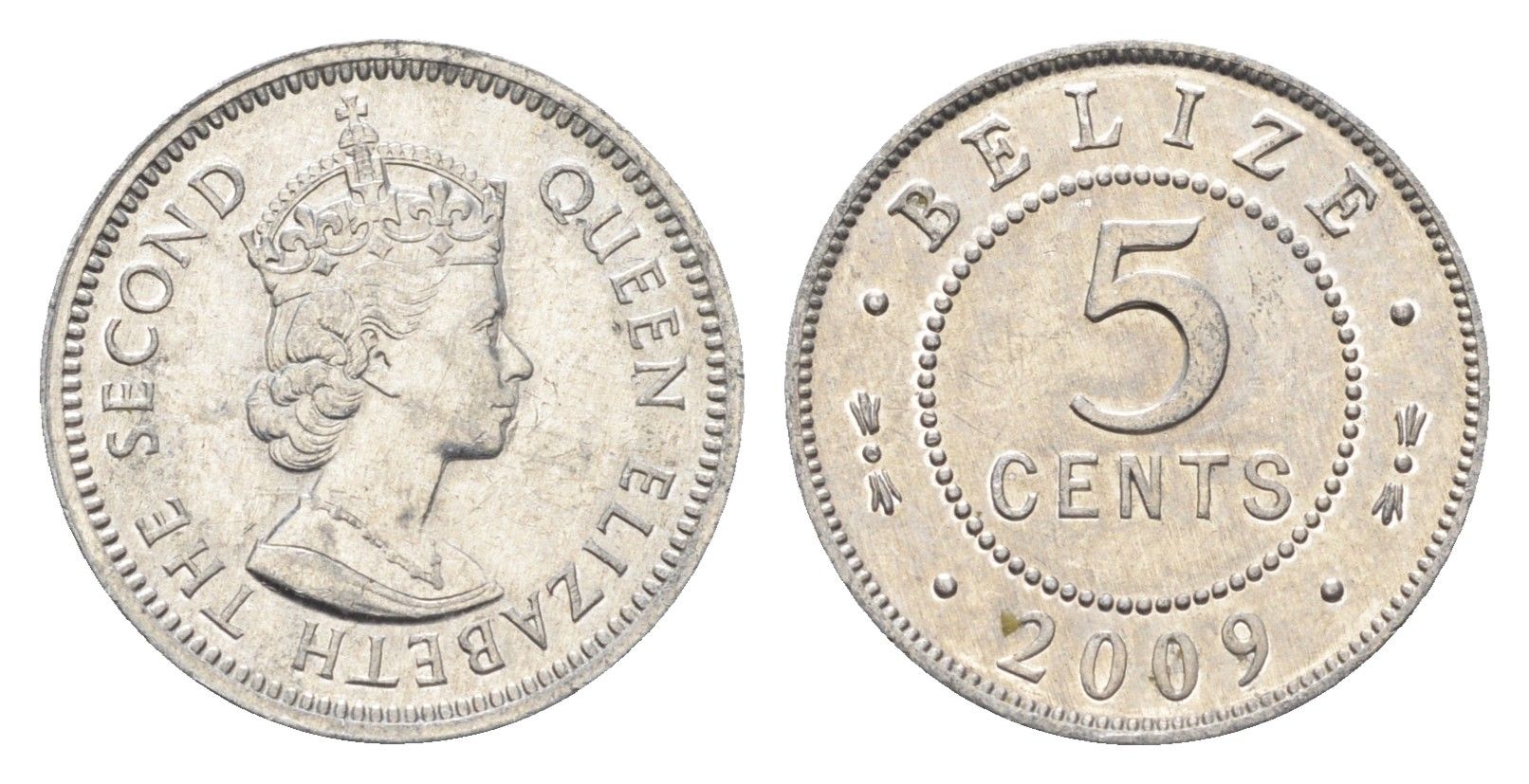 Белиз 5 центов 2009 KM 34a алюминий 4664-663