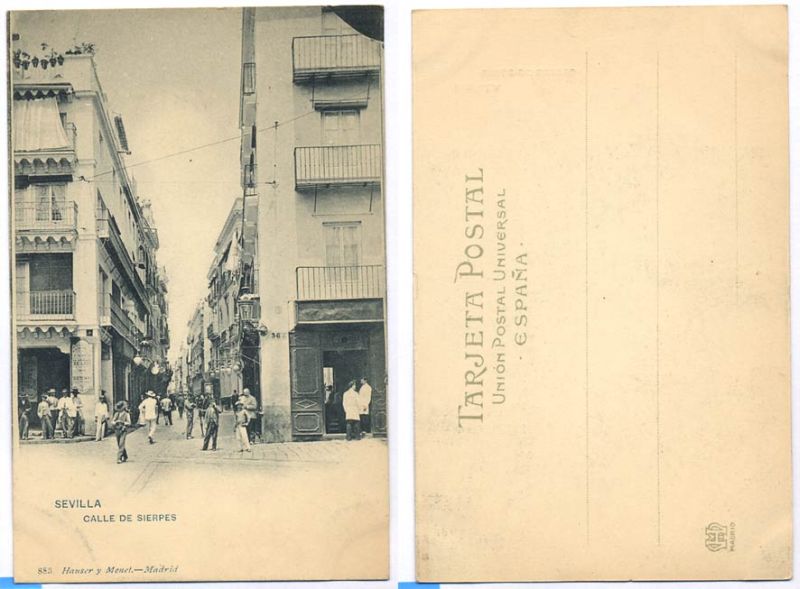 ИСПАНИЯ СЕВИЛЬЯ CALLE DE SIERPES 153-6-21