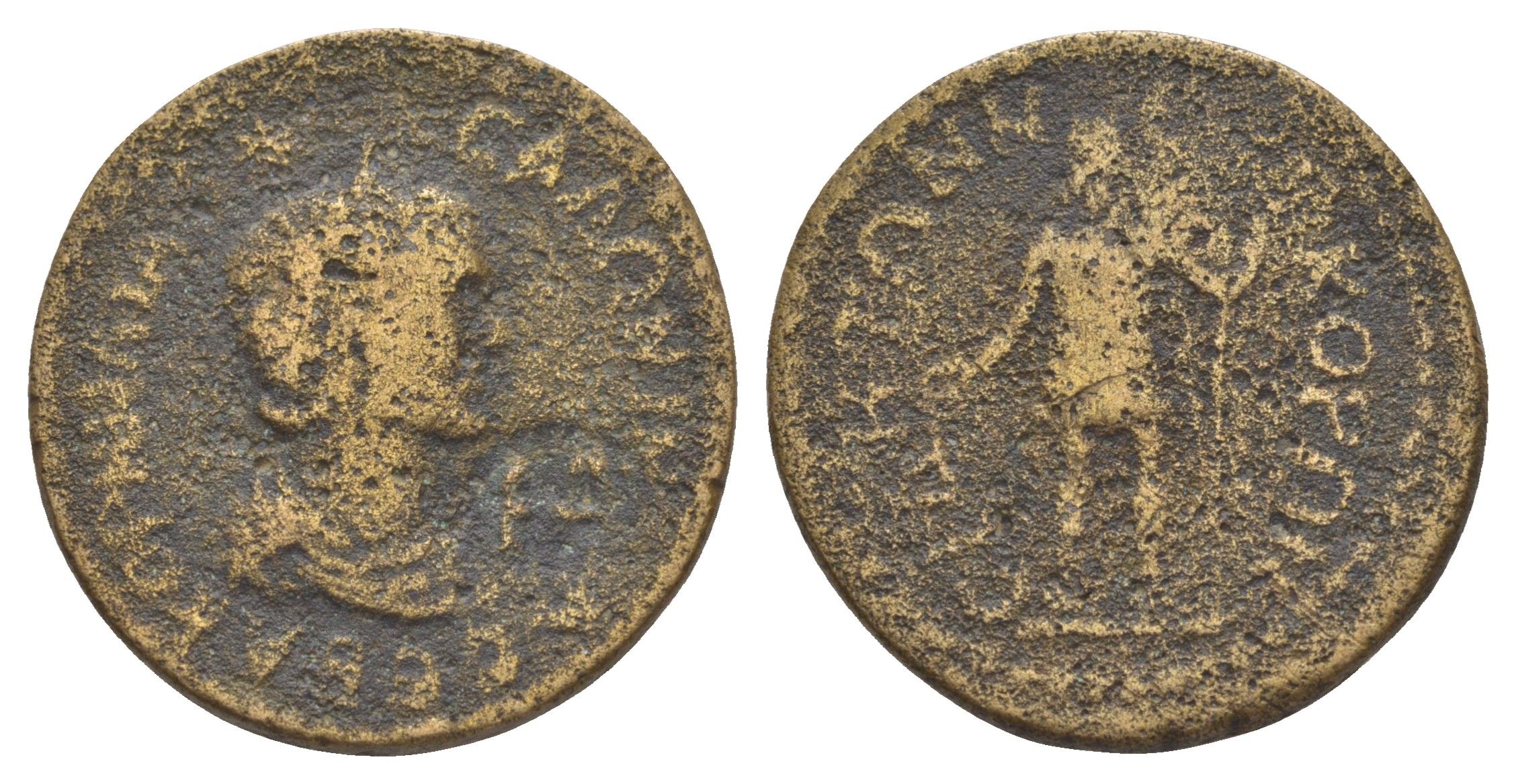 Римская Провинция AE 253-268 Салонина, жена Галлиена медь 109-744