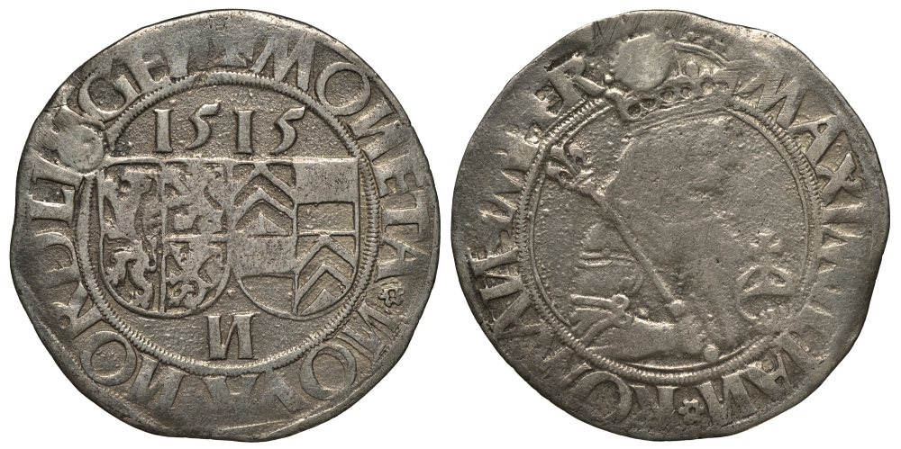 НОРДЛИНГЕН 1 БАТЦЕН=4 КРЕЙЦЕРА 1515 KM 39 серебро 1515-912