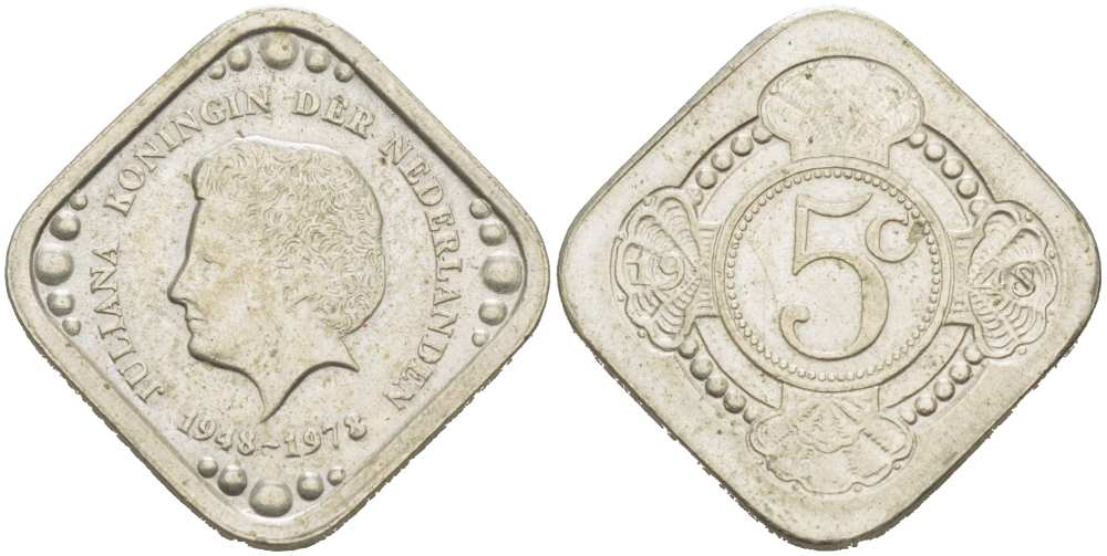 НИДЕРЛАНДЫ ЖЕТОН 1978 30 ЛЕТ ПРАВЛЕНИЯ КОРОЛЕВЫ ЮЛИАНЫ медно-никель 217-415