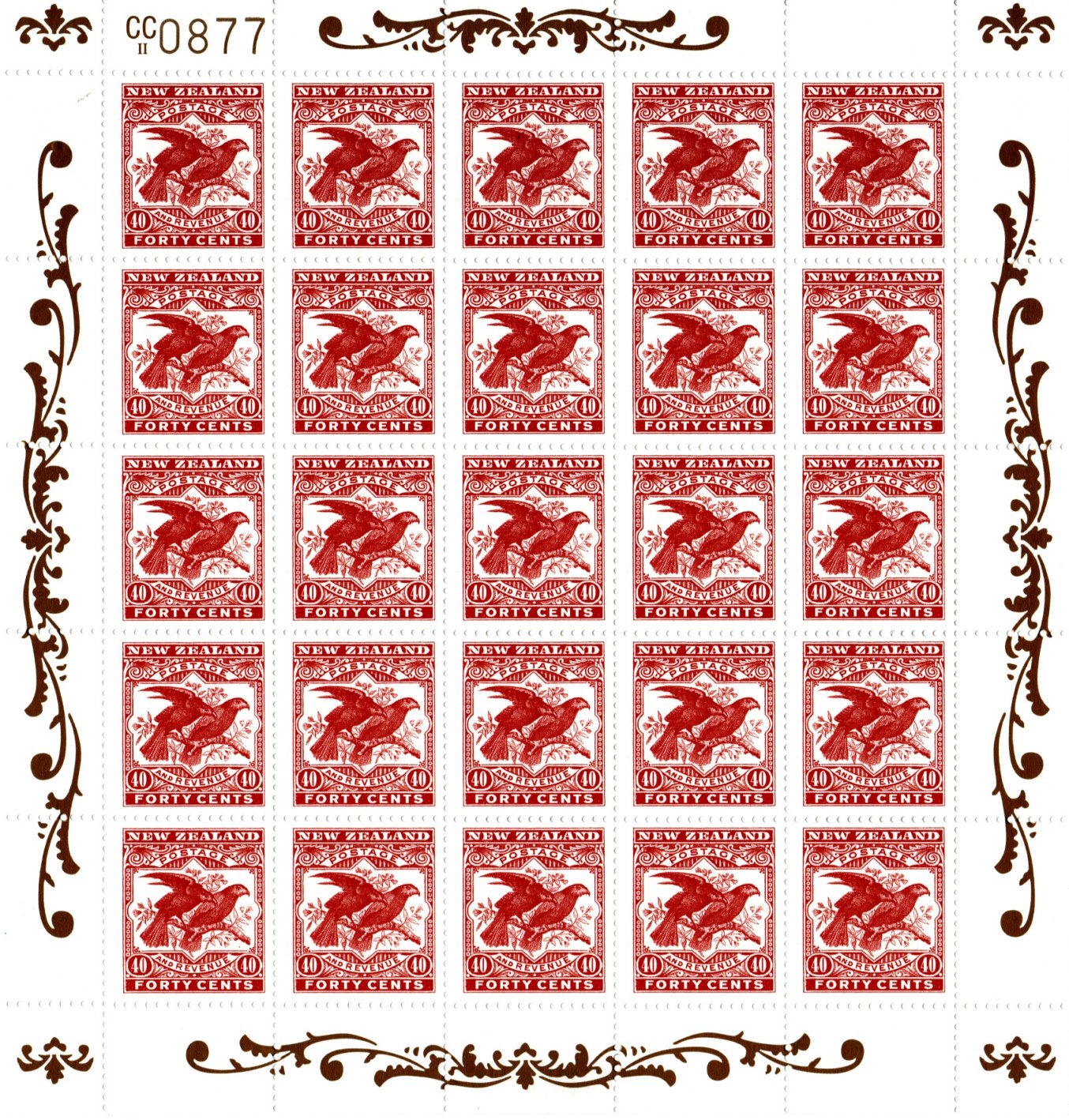 Новая Зеландия набор "коллекция столетия иллюстрированных изображений 1898" год выпуска 1998 альбом ограниченного тиража в футляре, содержащий пронумерованный сувенирный лист x25 каждого номинала