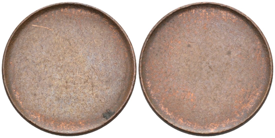 ФРГ ЗАГОТОВКА ДЛЯ МОНЕТЫ 1 ПФЕННИГ 1950-2002 МАГНИТНАЯ, ДИАМЕТР 16,5 ММ. KM 105 сталь плакированная медью 192-642