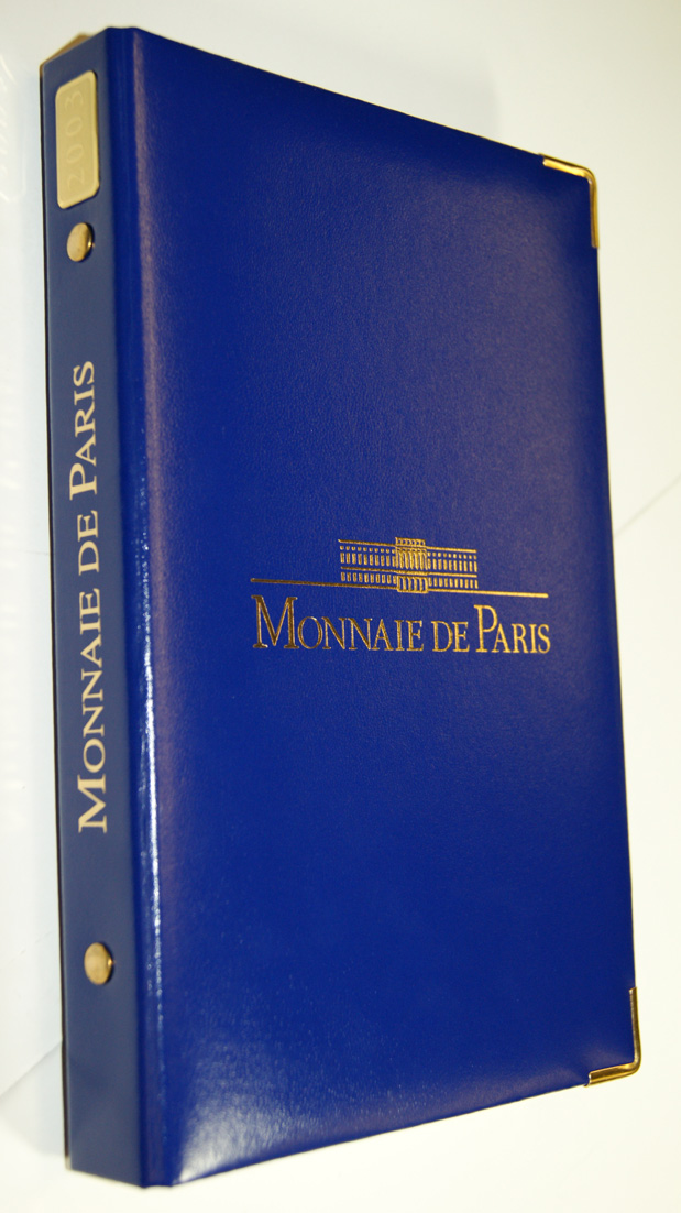 Франция евронабор из 8 монет 2003 в оригинальной упаковке монетного двора PROOF 1-4-6-05