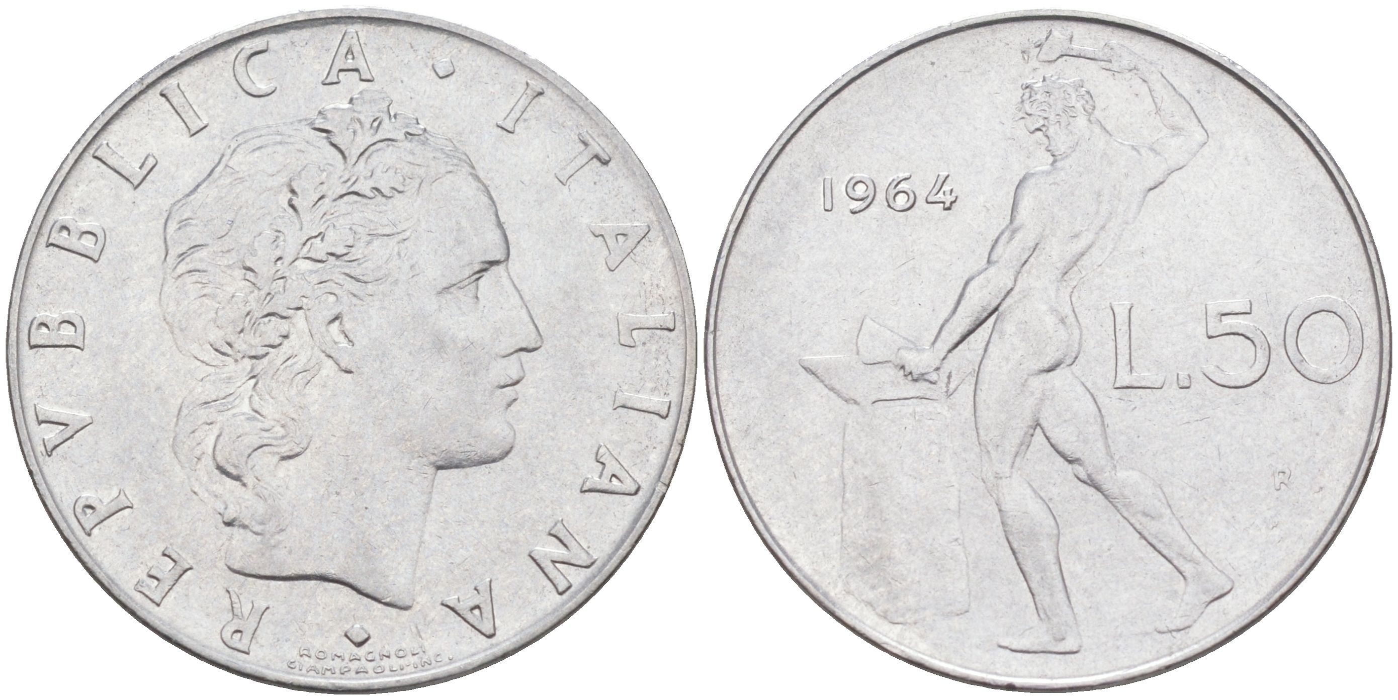 Польша 2 злотых 1958 MW KM 46, Parchimowicz 216a алюминий 117-1052