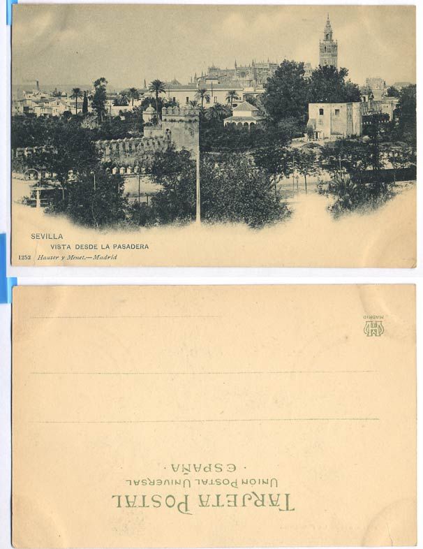ИСПАНИЯ СЕВИЛЬЯ ВИД DESDE LA PASADERA 153-7-11