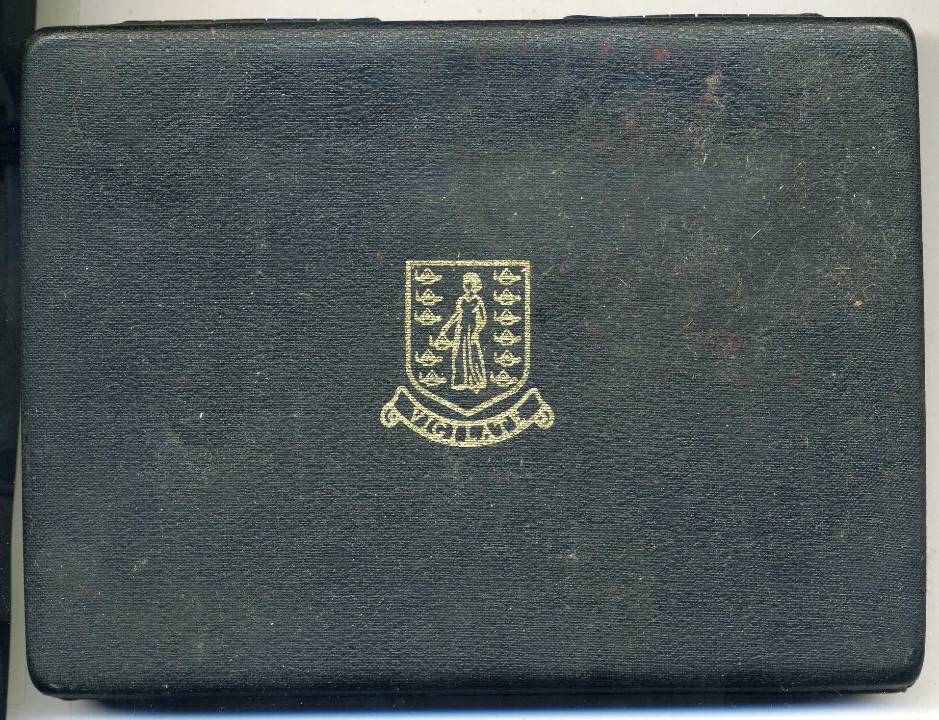 Британские Виргинские острова набор из 6 монет 1974 в оригинальной коробке, сертификат, запайка PROOF 00-00
