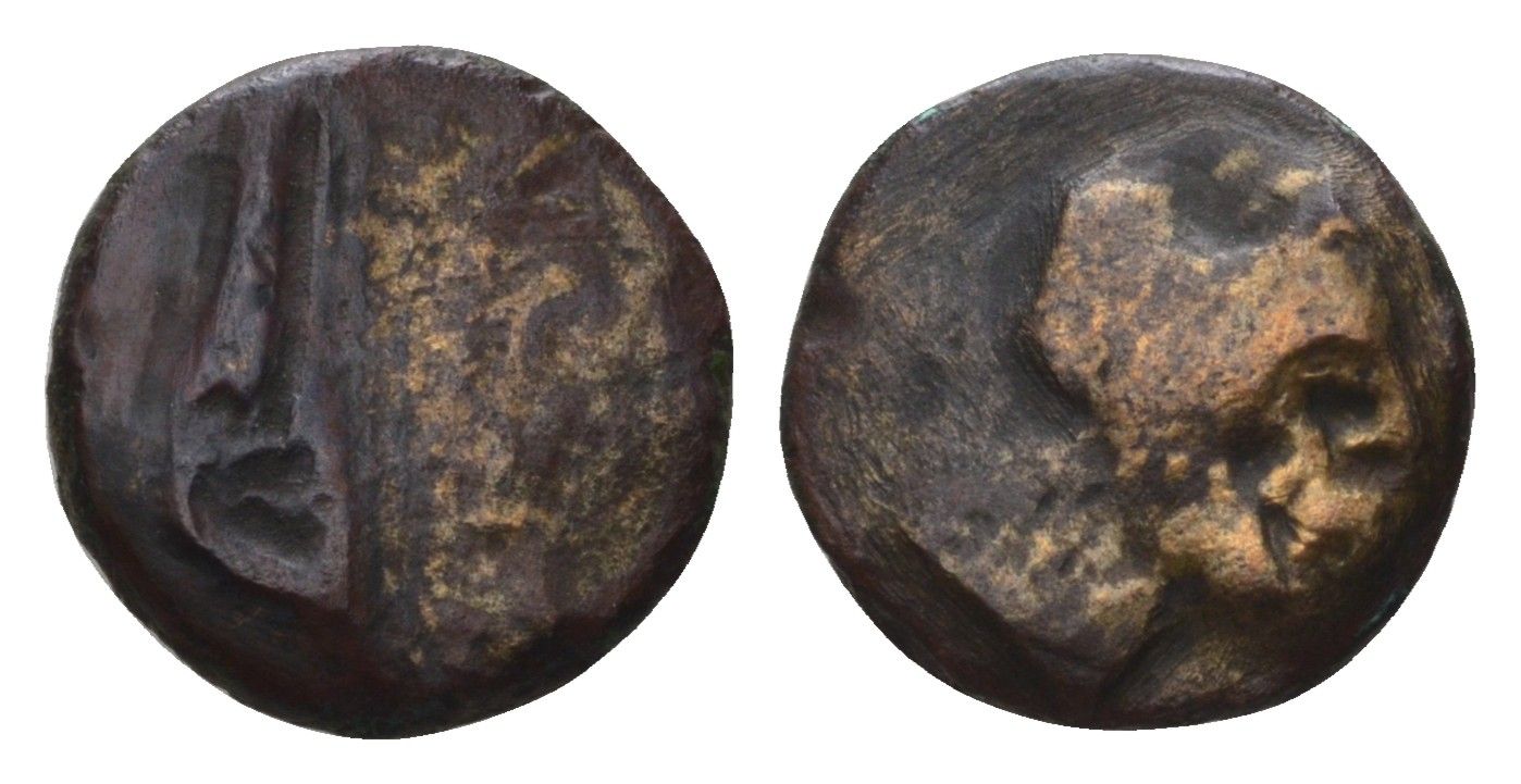 Боспорское Царство тетрахалк II век медь 4669-318