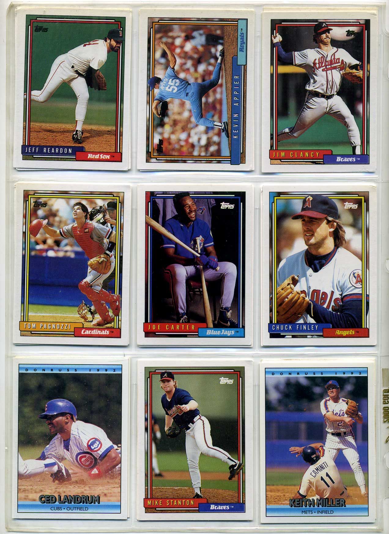 США КАРТОЧКИ БЕЙСБОЛЬНЫЕ 9 штук разных 7501-32