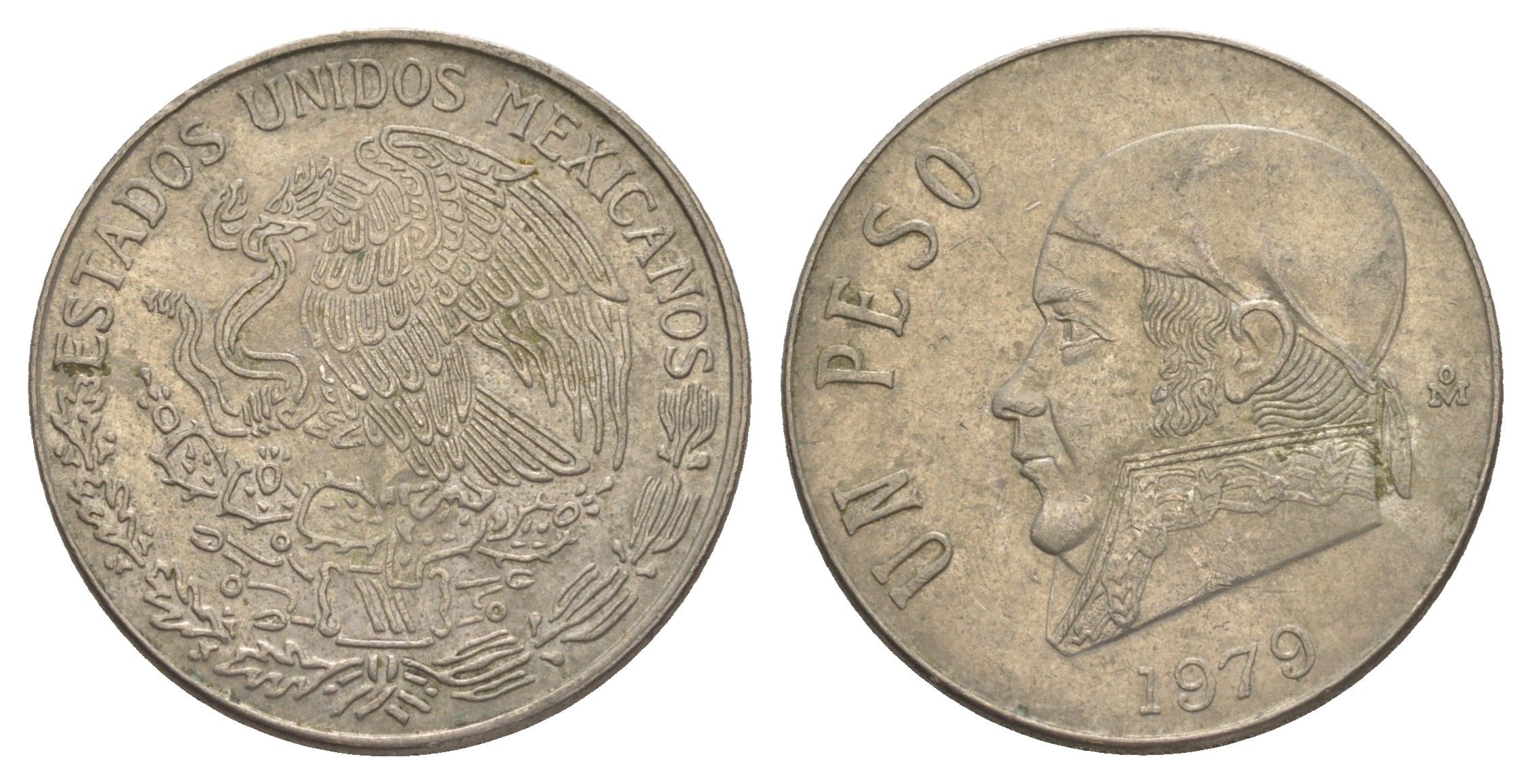 Мексика 1 песо 1979 Хосе Мария Морелос KM 460 медно-никель 4646-335