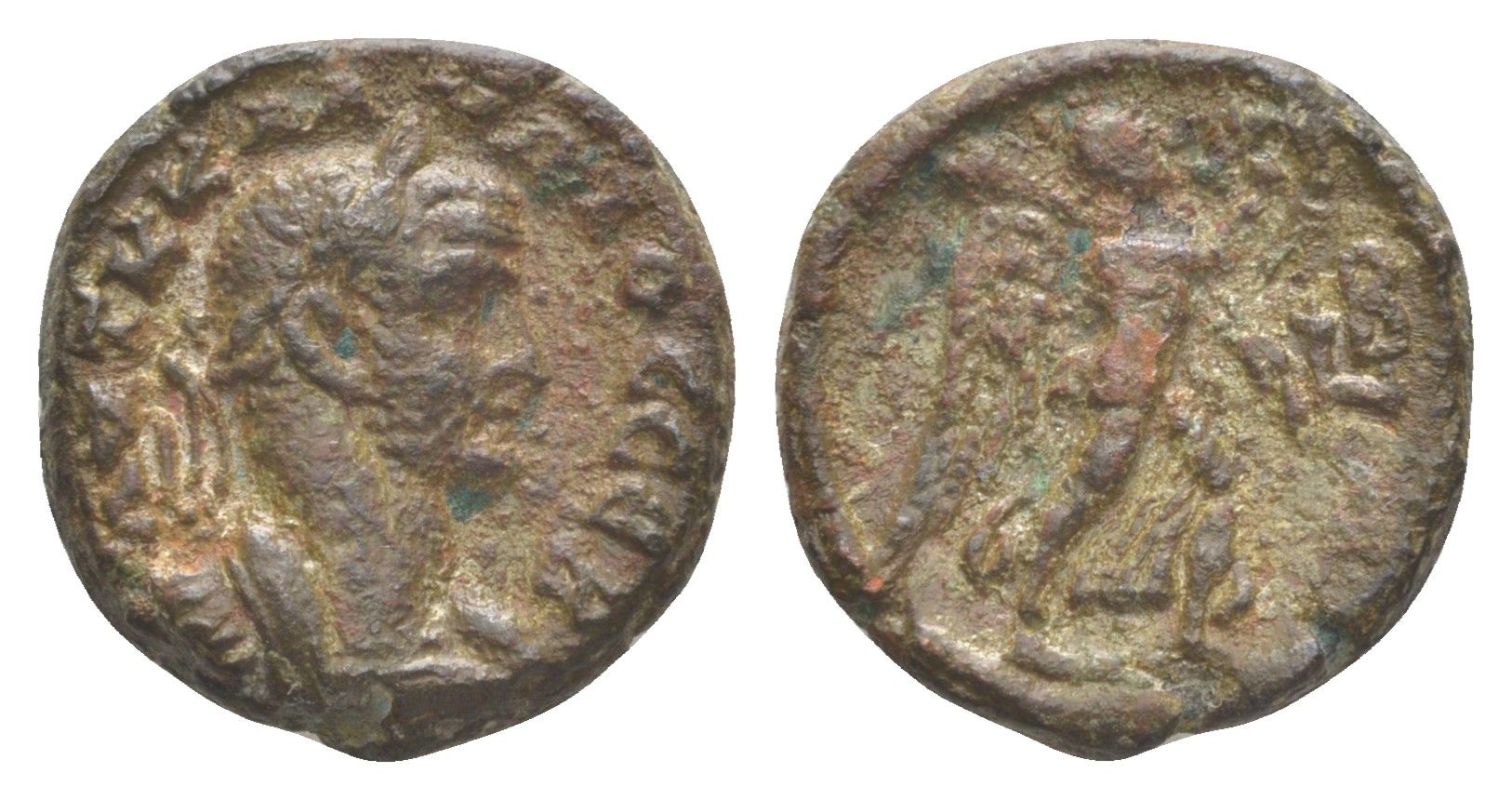 Римская Империя, Провинция Египет тетрадрахма 269-270 Клавдий II Готский, бюст императора/Нике, Александрия, (из старой нидерландской коллекции) Dattari 5399 биллон 1100-9-64