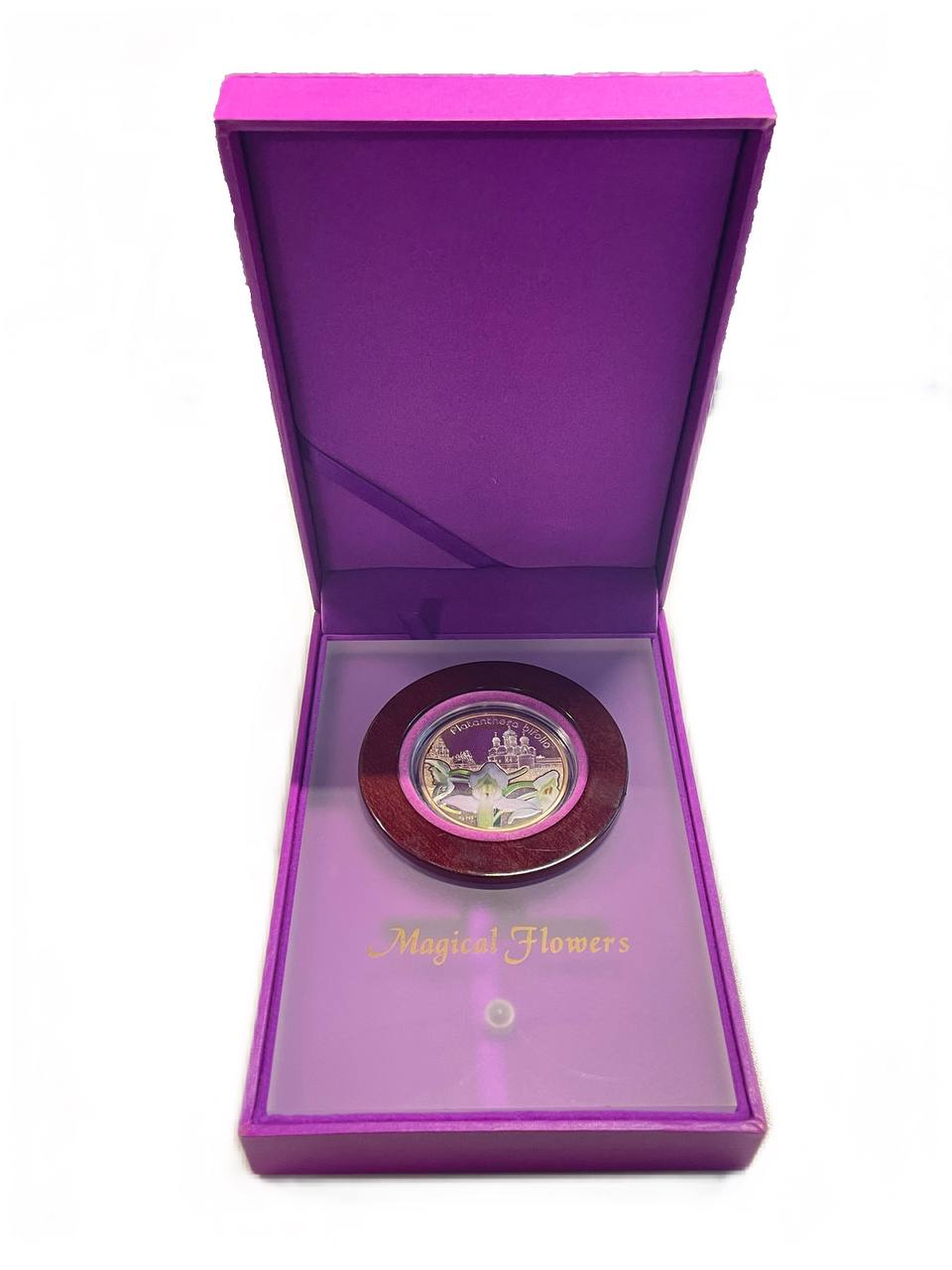 Ниуэ 1 доллар 2013 Орхидеи - Platantera Bifolia, тираж 5.000 экземпляров серебро BU 7-5-2-01