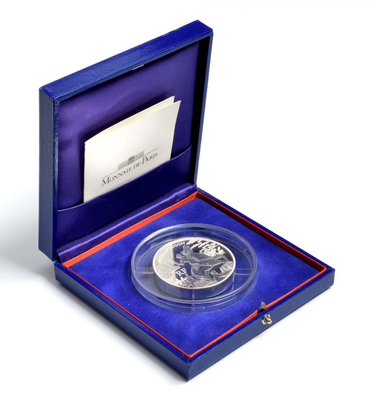 Франция 20 евро 2006 Жюль Верн Михаил Строгов. 155.5 гр  № 365 серебро PROOF 4-3-5-20