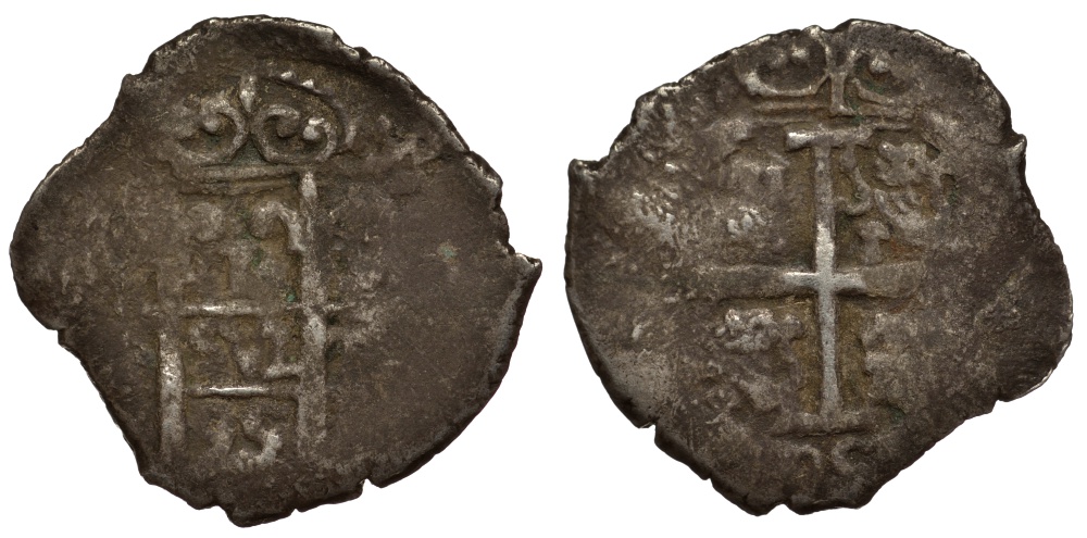 Боливия 1 реал 1695 KM 23 серебро 633-942