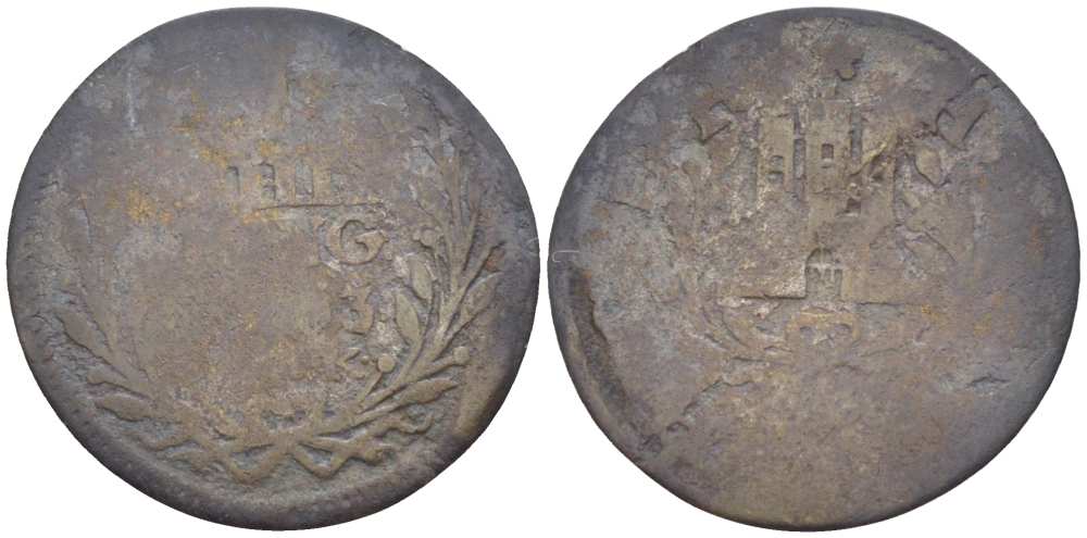 Гамбург 1 шиллинг 1763 O.H.K. Отто Генрих Кнорре (1761-1805) KM 160 серебро 3309-331