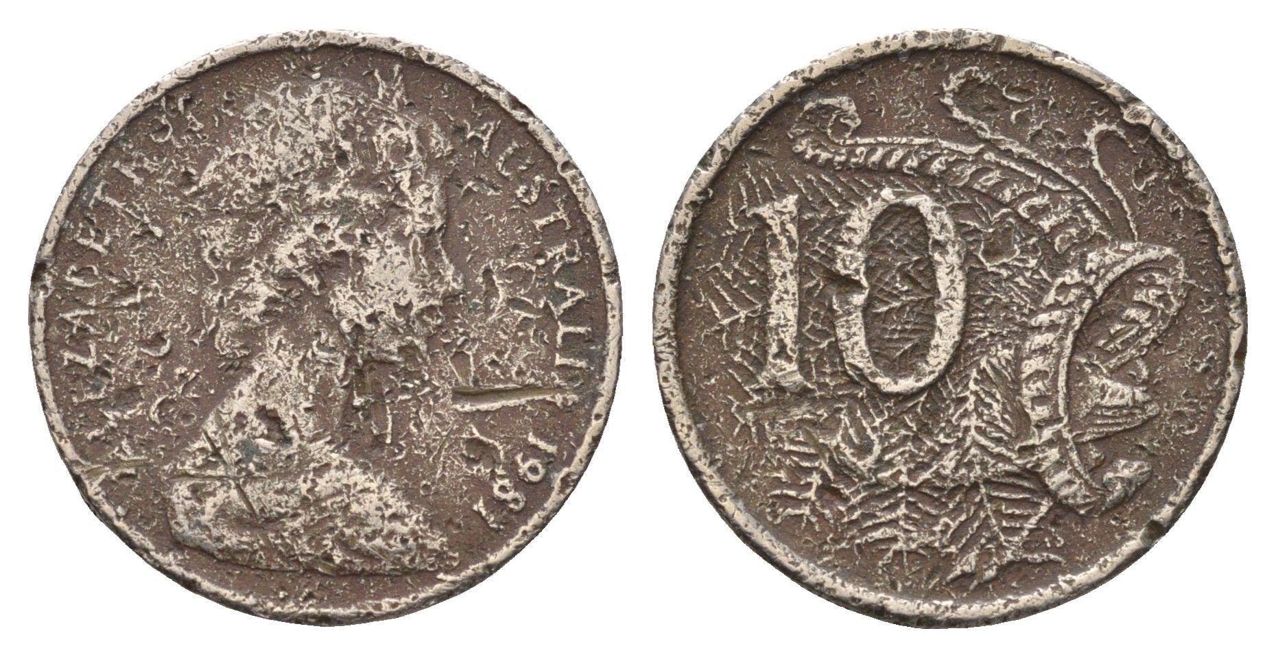 Австралия 10 центов 1981 KM 65 медно-никель 4703-557