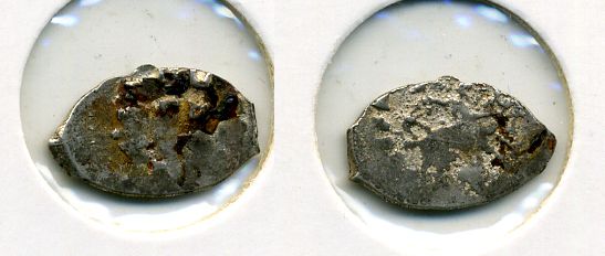 РОССИЯ 1 КОПЕЙКА ИВАН III серебро 507-1413