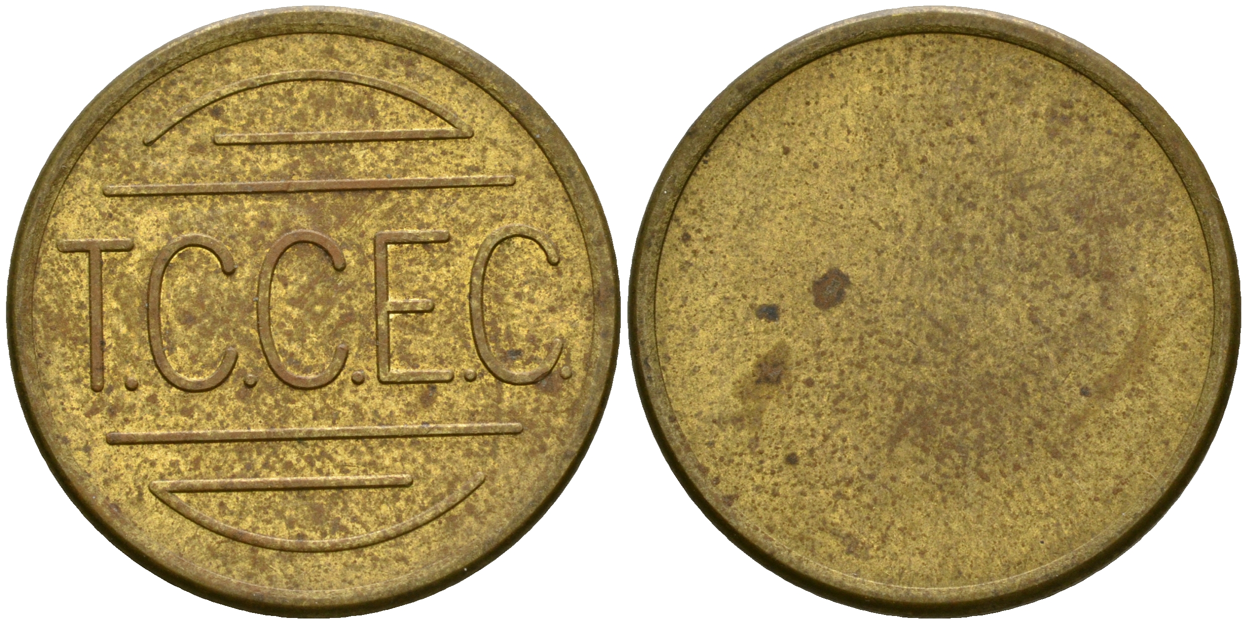 Европа жетон ND T.C.C.E.C латунь 25-1242