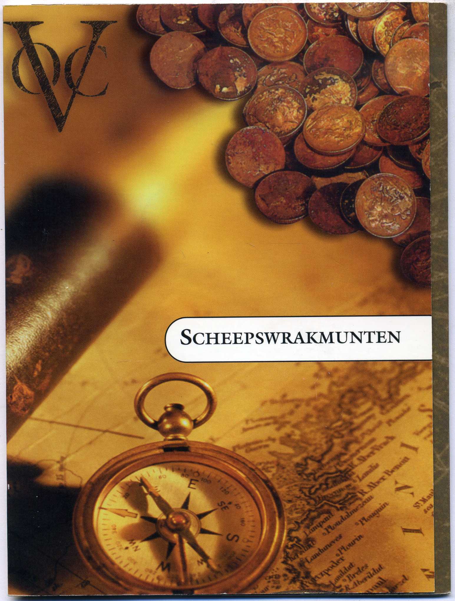 Нидерланды набор из 4 монет по 1 дуиту XVIII век Утрехт, Голландия, Зеландия, Западная Фризия, буклет медь 7-6-1-35