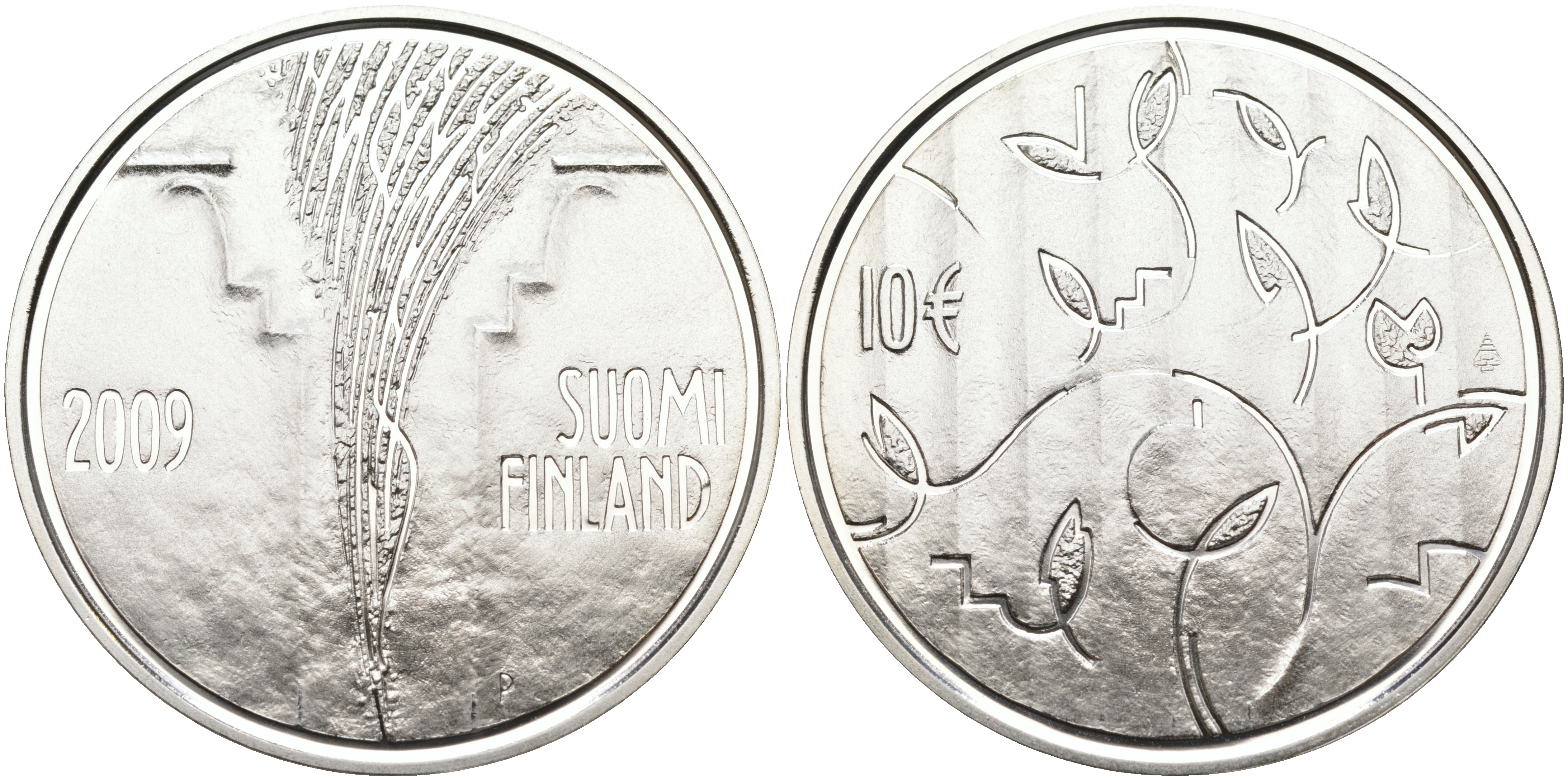 Финляндия 10 евро 2009 200 лет со дня основания сословного собрания. Боргоский сейм KM 173 серебро  PROOF 11-114-35