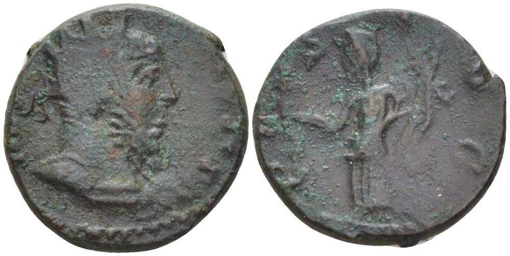 Римская Империя (императоры в Галлии) антониниан 272 - 273 Тетрик I. PAX AVG, Пация, персонификация Мира, Колония Агриппины, Very fine RIC 100 биллон 1073-14-52