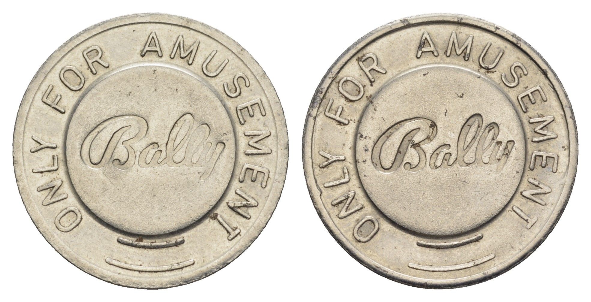 Великобритания жетон для игровых автоматов Bally ND диаметр 25 мм, вес 6,1 гр медно-никель 4548-723