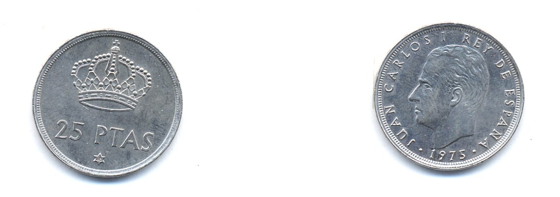 ИСПАНИЯ 25 ПЕСЕТ 1980 KM 808 медно-никель 54-2026