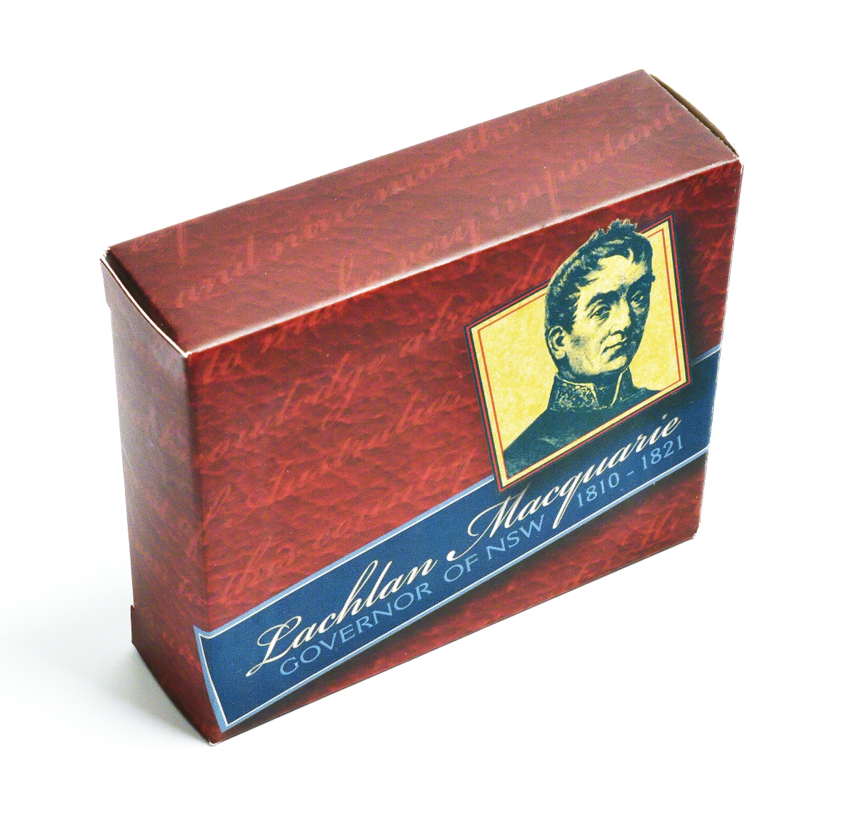 Австралия 1 доллар 2010 Лаклан Маккуори, губернатор колонии Новый Южный Уэльс серебро PROOF 2-4-2-08