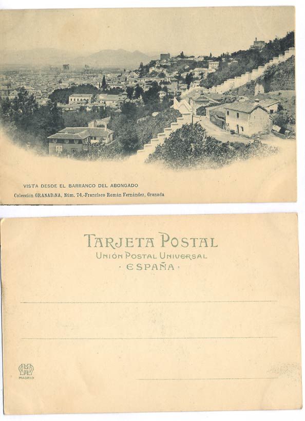 ИСПАНИЯ ГРАНАДА ВИД НА BARRANCO 153-9-11